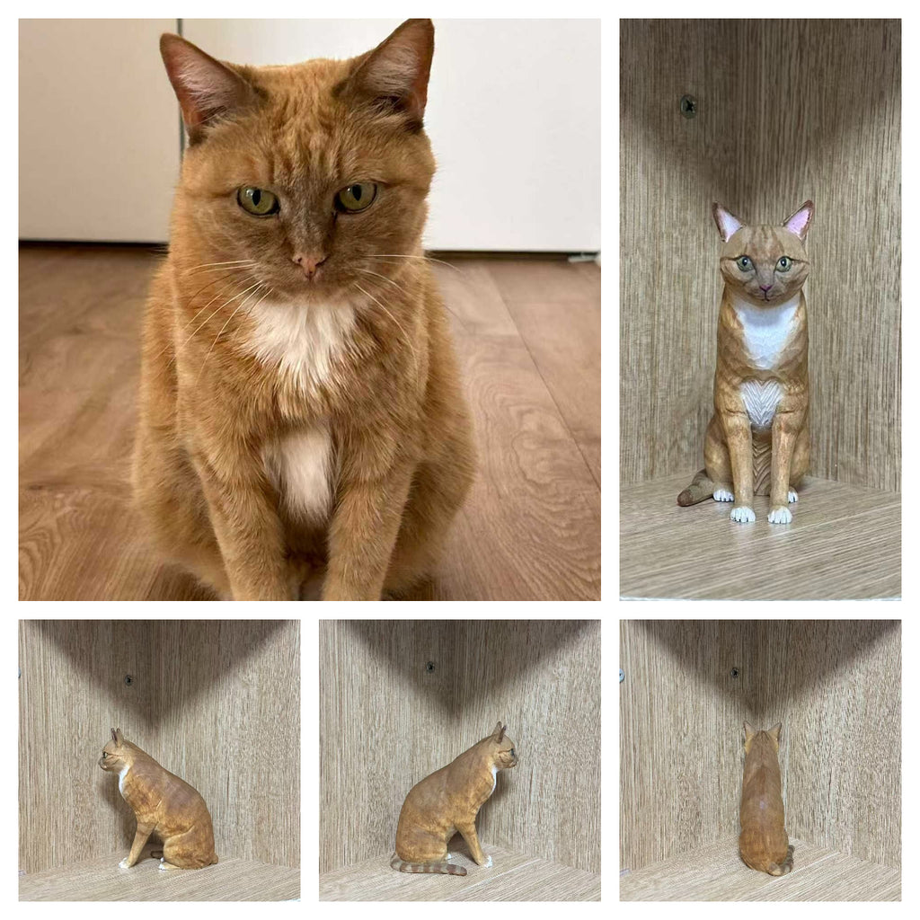 Custom Pet Wood Figurine
