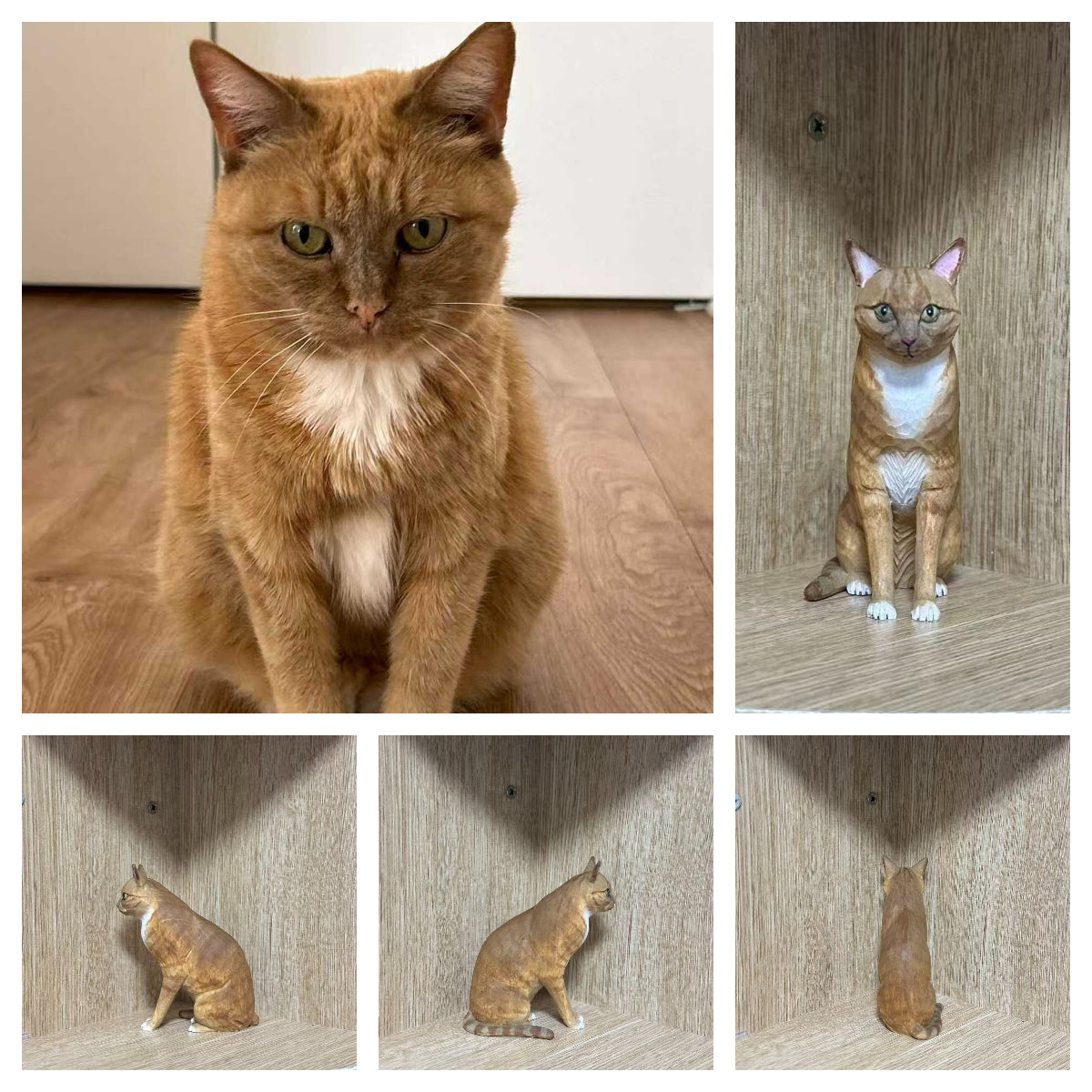 Custom Pet Wood Figurine
