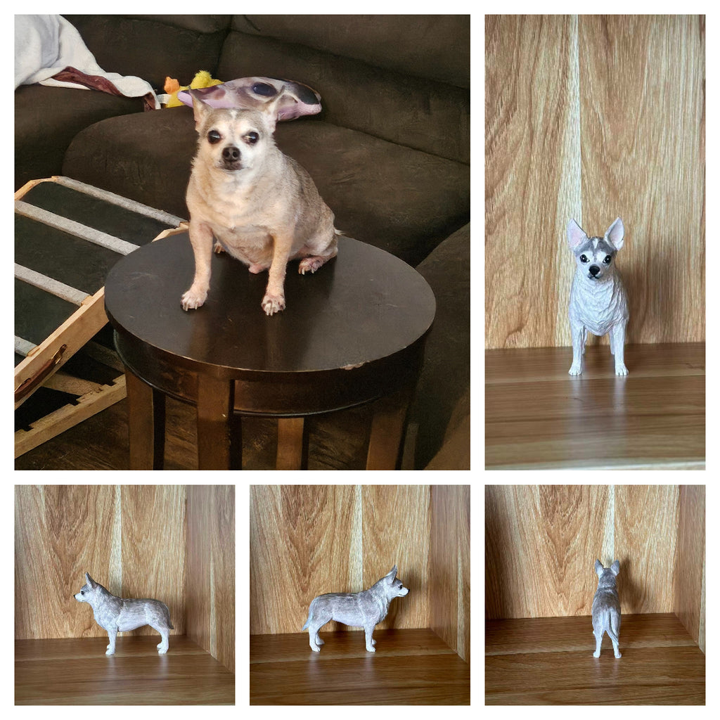 Custom Pet Wood Figurine