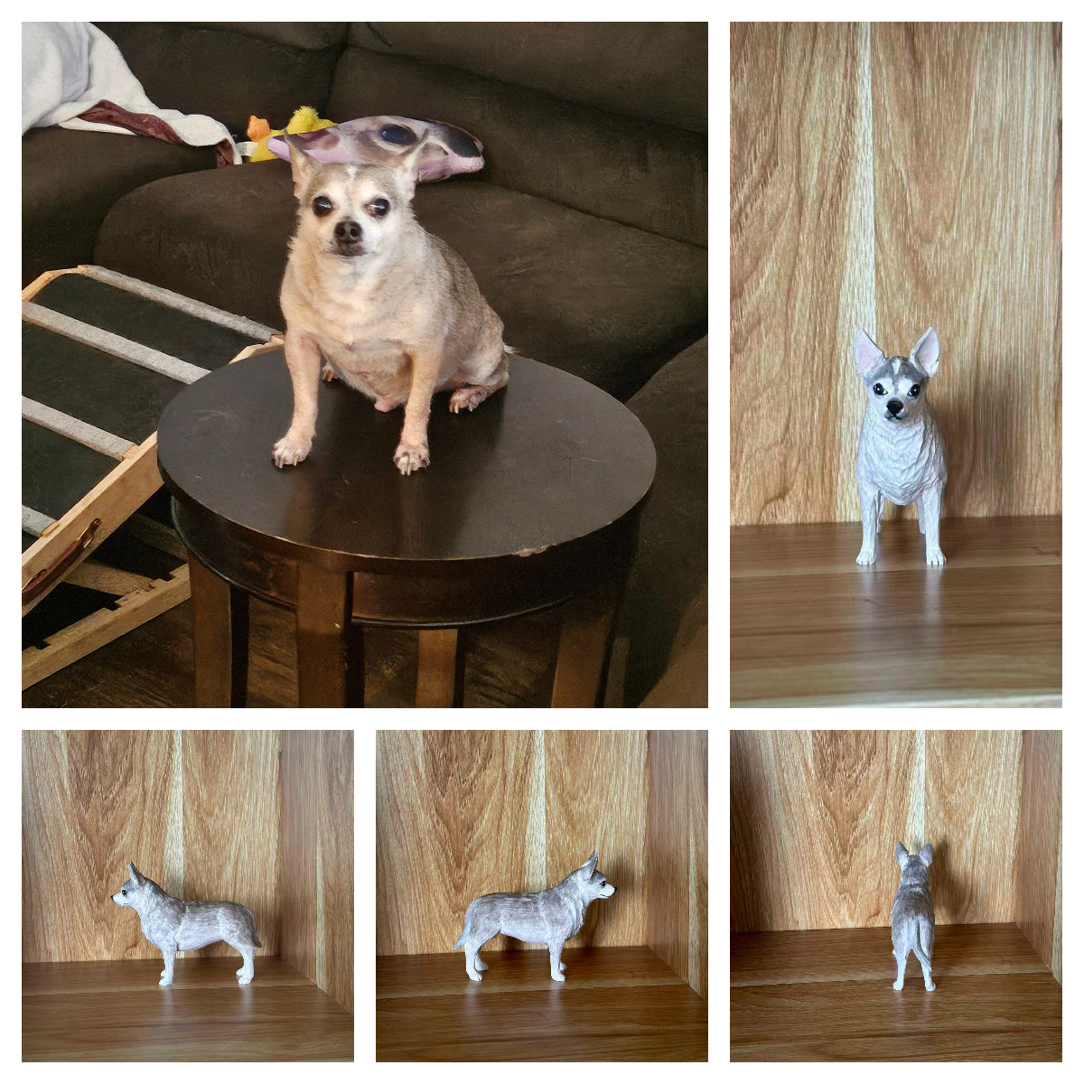 Custom Pet Wood Figurine