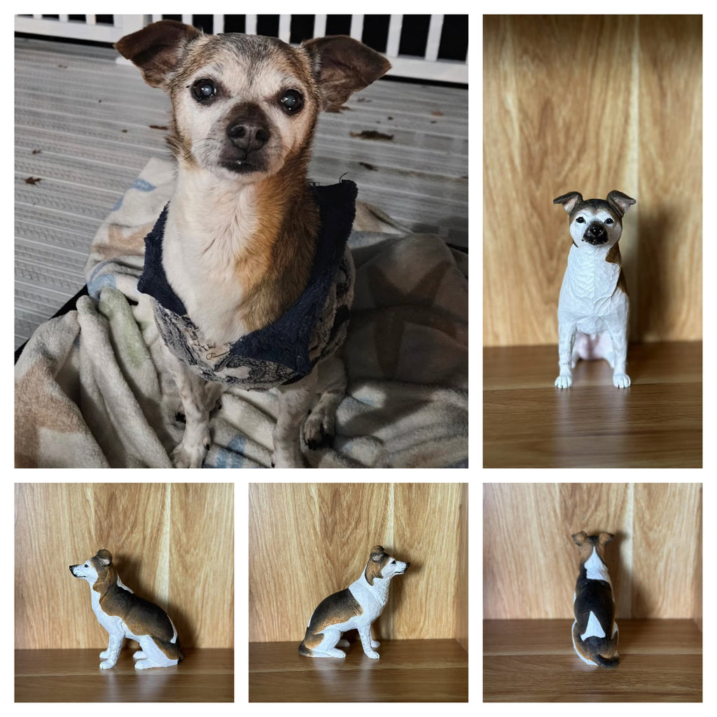 Custom Pet Wood Figurine