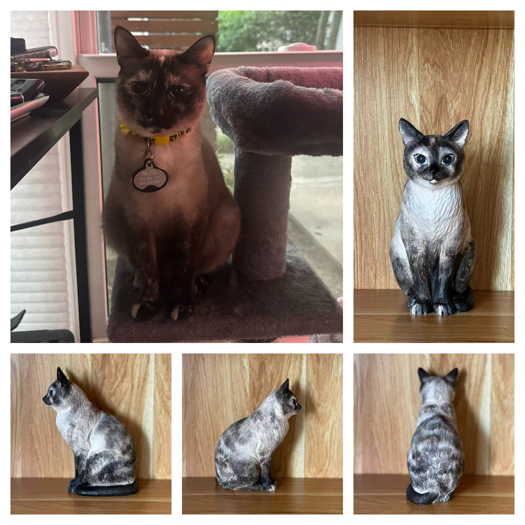 Custom Pet Wood Figurine