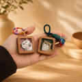 Custom Pet Wood Keychain