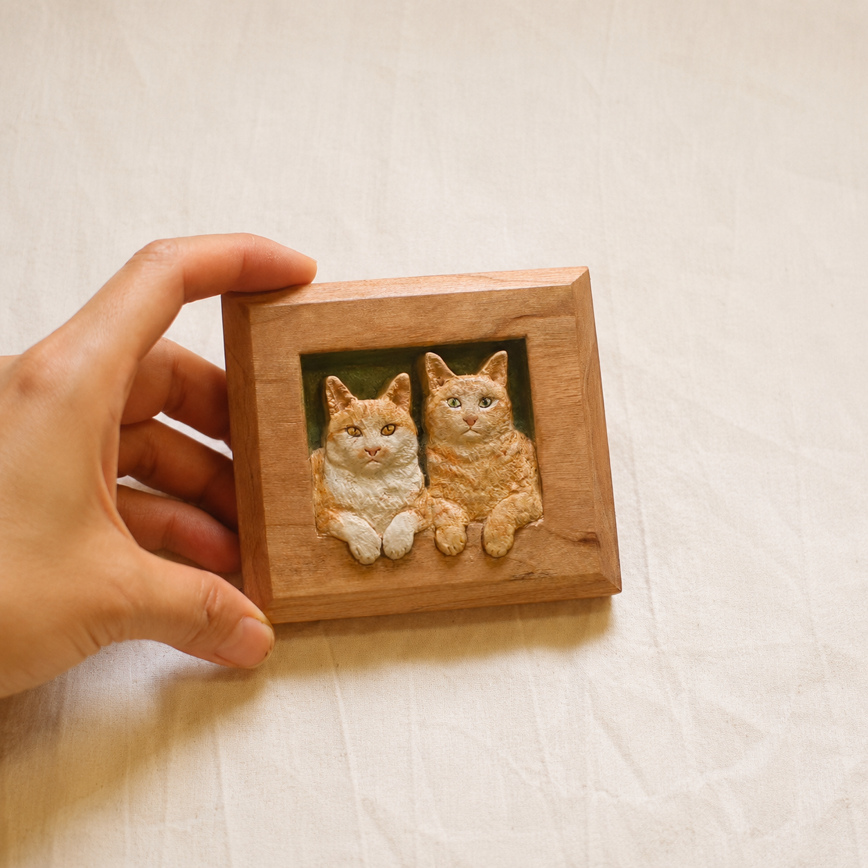 Custom Pet Wood Magnet