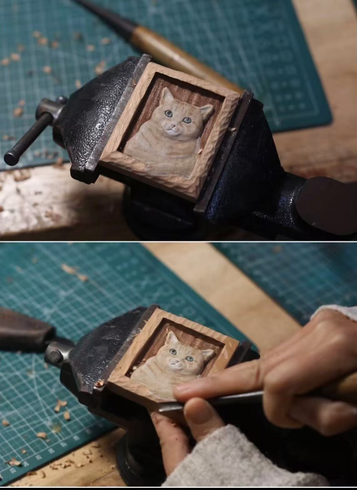 Custom Pet Wood Magnet